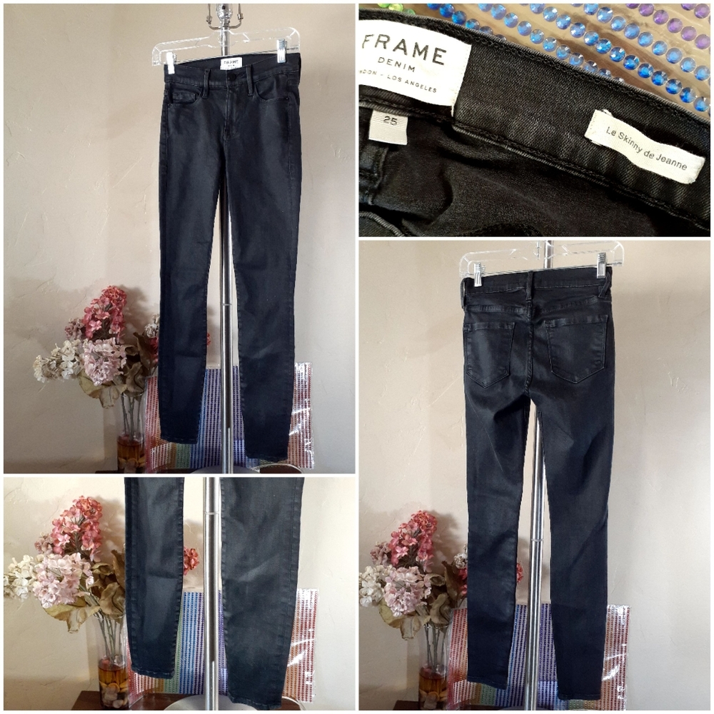 Frame Denim Premium Le Skinny De Jeanne Jeans Sz 25l